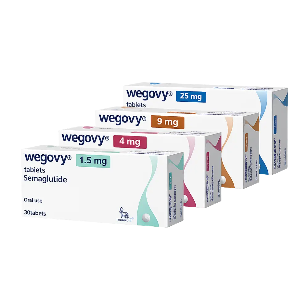 Wegovy tablets pack