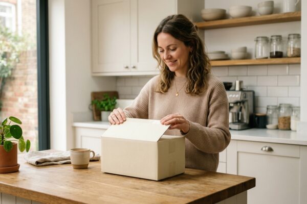 Woman researching weight loss treatment options online UK — Together Clinic